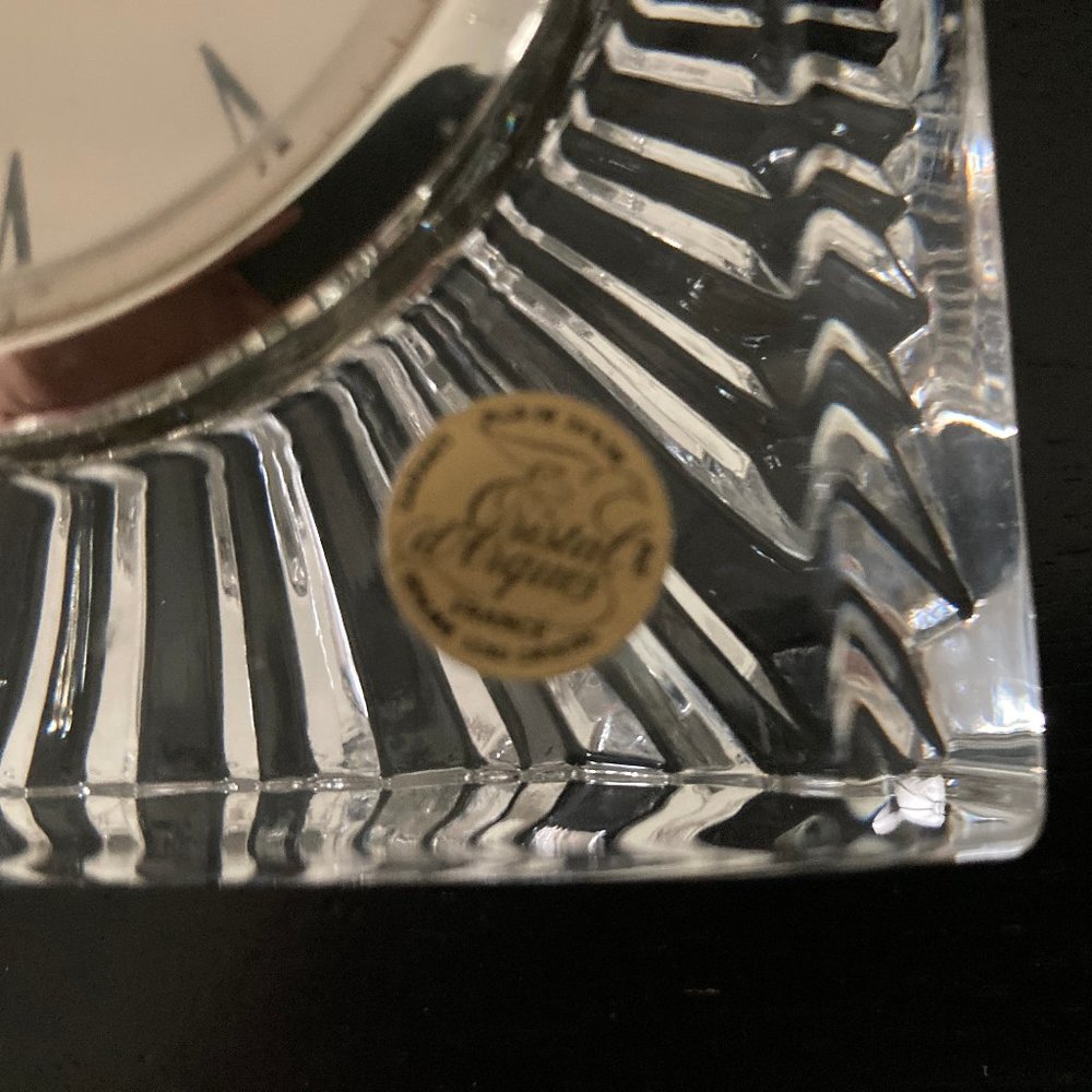 Cristal d' Arques Crystal  Alarm Clock - Picture 4 of 5